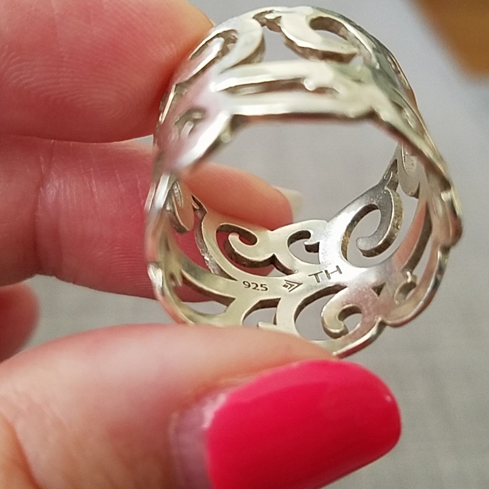 Silpada Silver Openwork ring - Picture 3 of 3